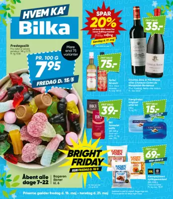 Bilka (gælder indtil 21-05)