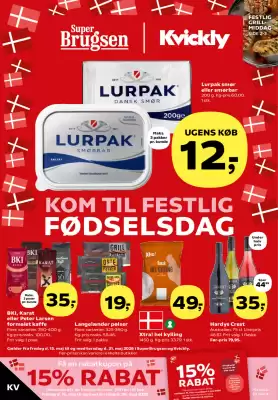 Kvickly (gælder indtil 21-05)