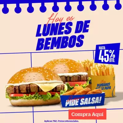 Bembos (válido hasta 31-05)