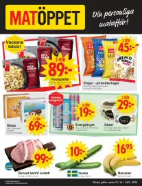 Matöppet reklamblad vecka 21 Sida 1