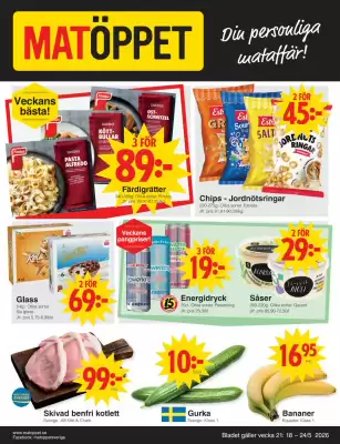 Matöppet (giltig till och med 25-05)