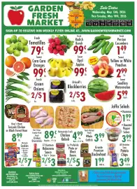 Garden Fresh Market weekly ad week 20 Page 1