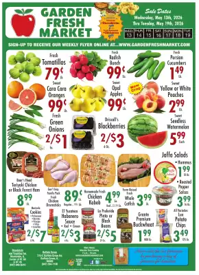 Garden Fresh Market (valid until 19-05)