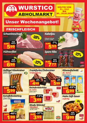 Wurstico Flugblatt (gültig bis 20-05)