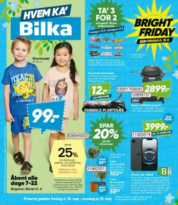 Bilka (gælder indtil 21-05)