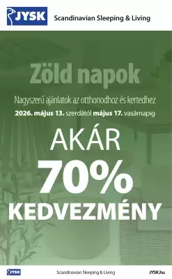 JYSK (érvényes eddig: 17-05)