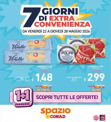 Volantino Spazio Conad (valido fino al 28-05)