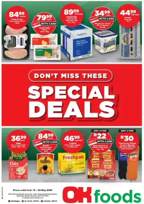 OK Foods catalogue (valid until 24-05)