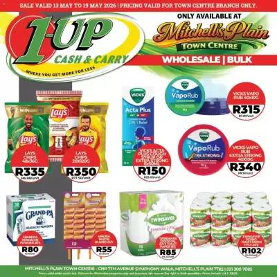 1UP (valid until 19-05)