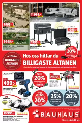 Bauhaus reklamblad