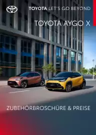 Toyota Flugblatt | Aygo X Seite 1