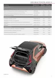 Toyota Flugblatt | Aygo X Seite 7