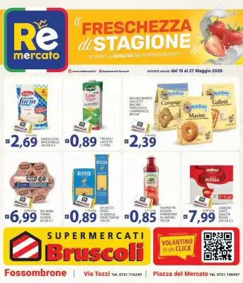 Volantino Supermercati Bruscoli (valido fino al 27-05)