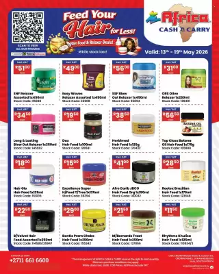 Africa Cash and Carry catalogue (valid until 19-05)