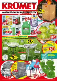Krümet Sonderposten Prospekt woche 20 Seite 1