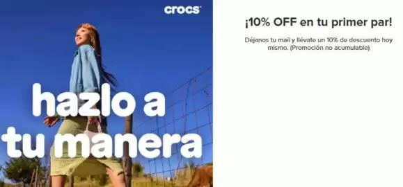 Catálogo Crocs Página 1