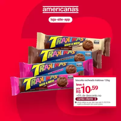Lojas Americanas (válido até 17-05)