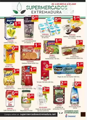 Folleto Supermercados Extremadura (válido hasta el 10-06)