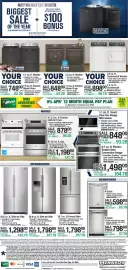 Menards weekly ad Page 1