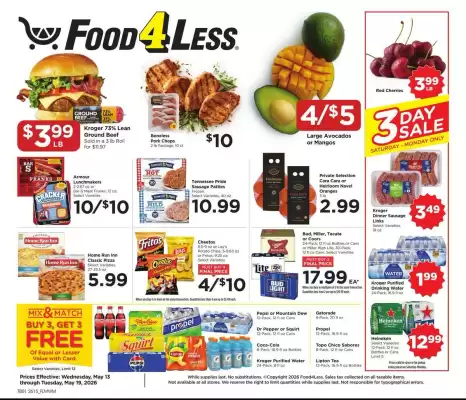 Food 4 Less (valid until 19-05)