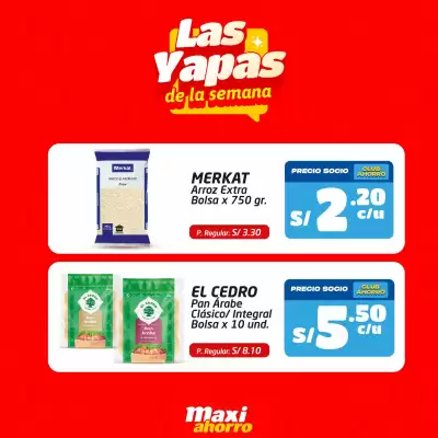 MaxiAhorro (válido hasta 20-05)