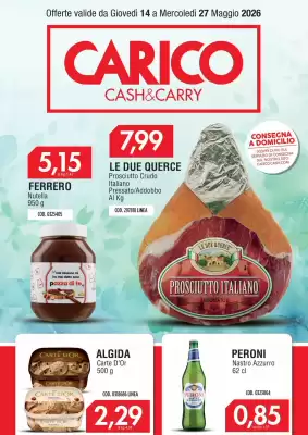 Volantino Carico Cash & Carry (valido fino al 27-05)