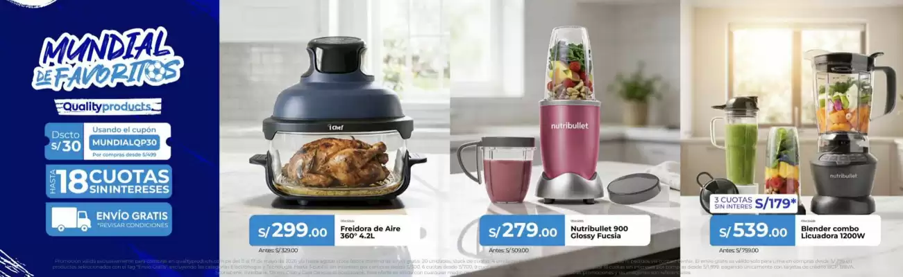Quality Products (válido hasta 17-05)