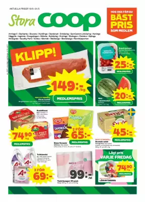 Stora Coop reklamblad