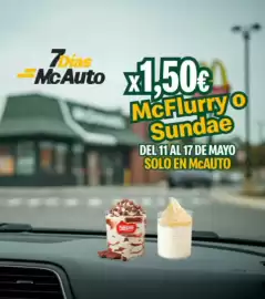 Folleto McDonald's Página 1