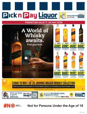 Pick n Pay Liquor (valid until 24-05)