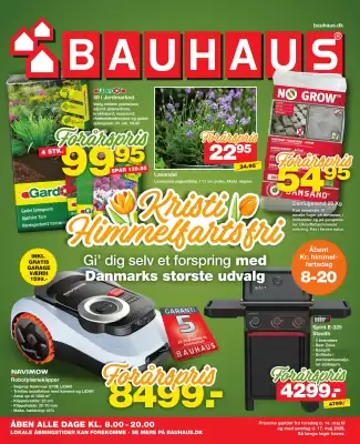 Bauhaus (gælder indtil 17-05)