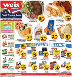 Weis Markets weekly ad week 20 Page 1