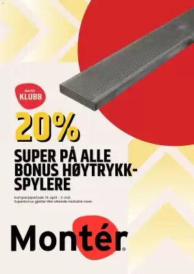 Montér (gyldig til 28-05)