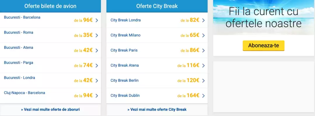 Aerotravel (valid până la 27-05)