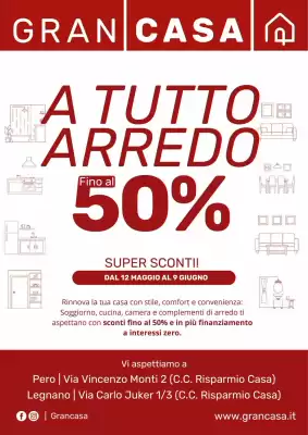 GRANCASA (valido fino al 9-06)