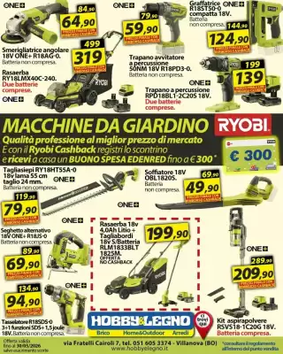 Hobby e Legno (valido fino al 30-05)