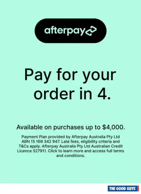 The Good Guys catalogue (valid until 31-05)