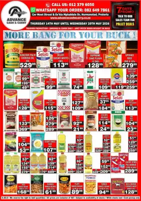 Advance Cash n Carry (valid until 20-05)