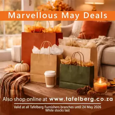 Tafelberg Furnishers catalogue (valid until 24-05)