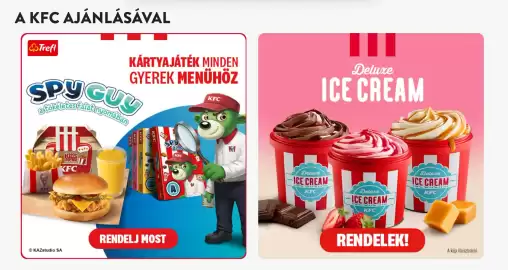 KFC akciós újság Oldal 1