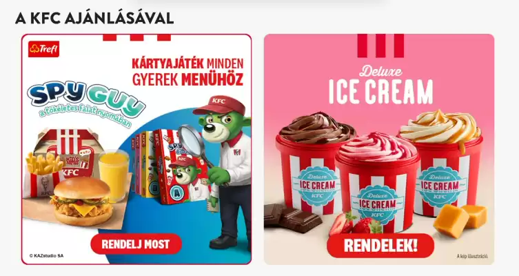 KFC akciós újság (érvényes eddig: 27-05)
