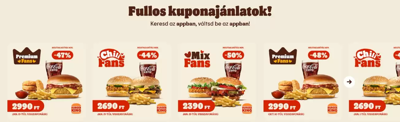 Burger King (érvényes eddig: 20-05)