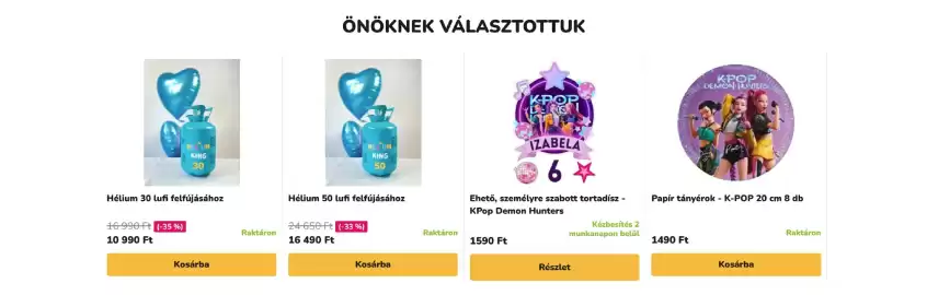 HeliumKing akciós újság hét 20 Oldal 1
