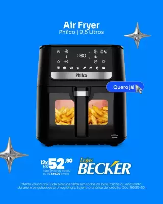 Lojas Becker (válido até 31-05)