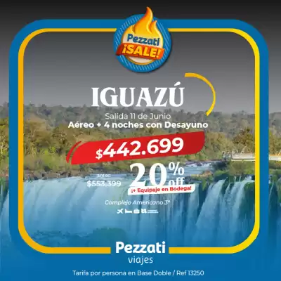 Pezzati Viajes (válido hasta 31-05)
