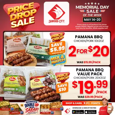 Seafood City (valid until 20-05)