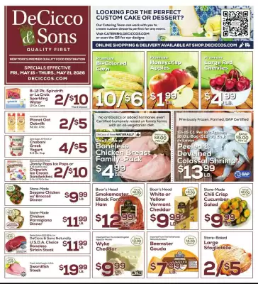 DeCicco & Sons (valid until 21-05)