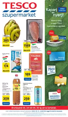 Tesco akciós újság (érvényes eddig: 27-05)