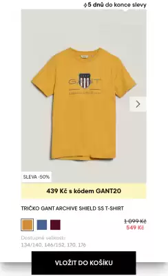 Gant (platné do 28-05)