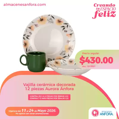 Almacenes Anfora (válido hasta 24-05)